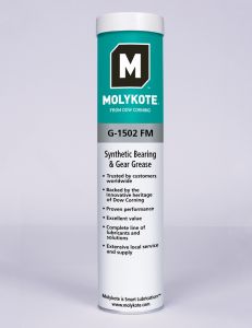 Molykote® G-1502FM Synethetic Bearing & Gear Grease 14.1 oz / 400g Cartridge